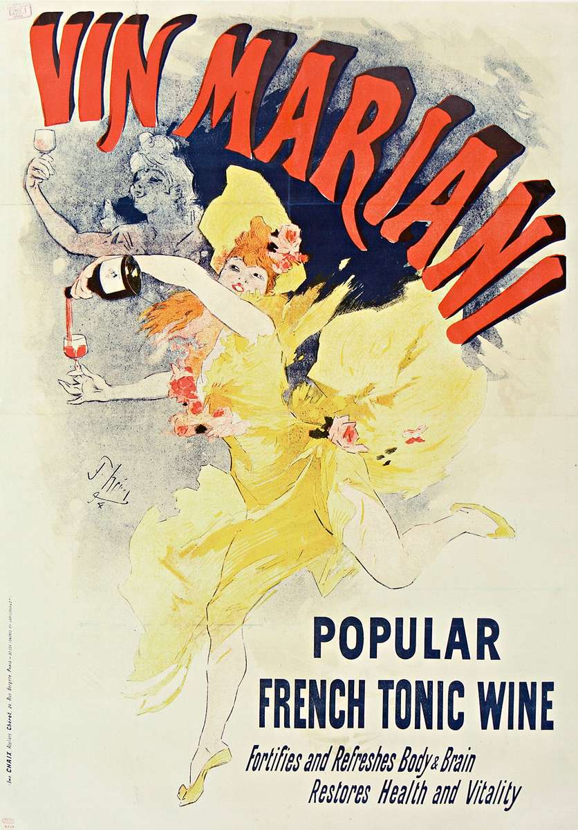 Chéret J -1894- Vin Mariani puzzle online