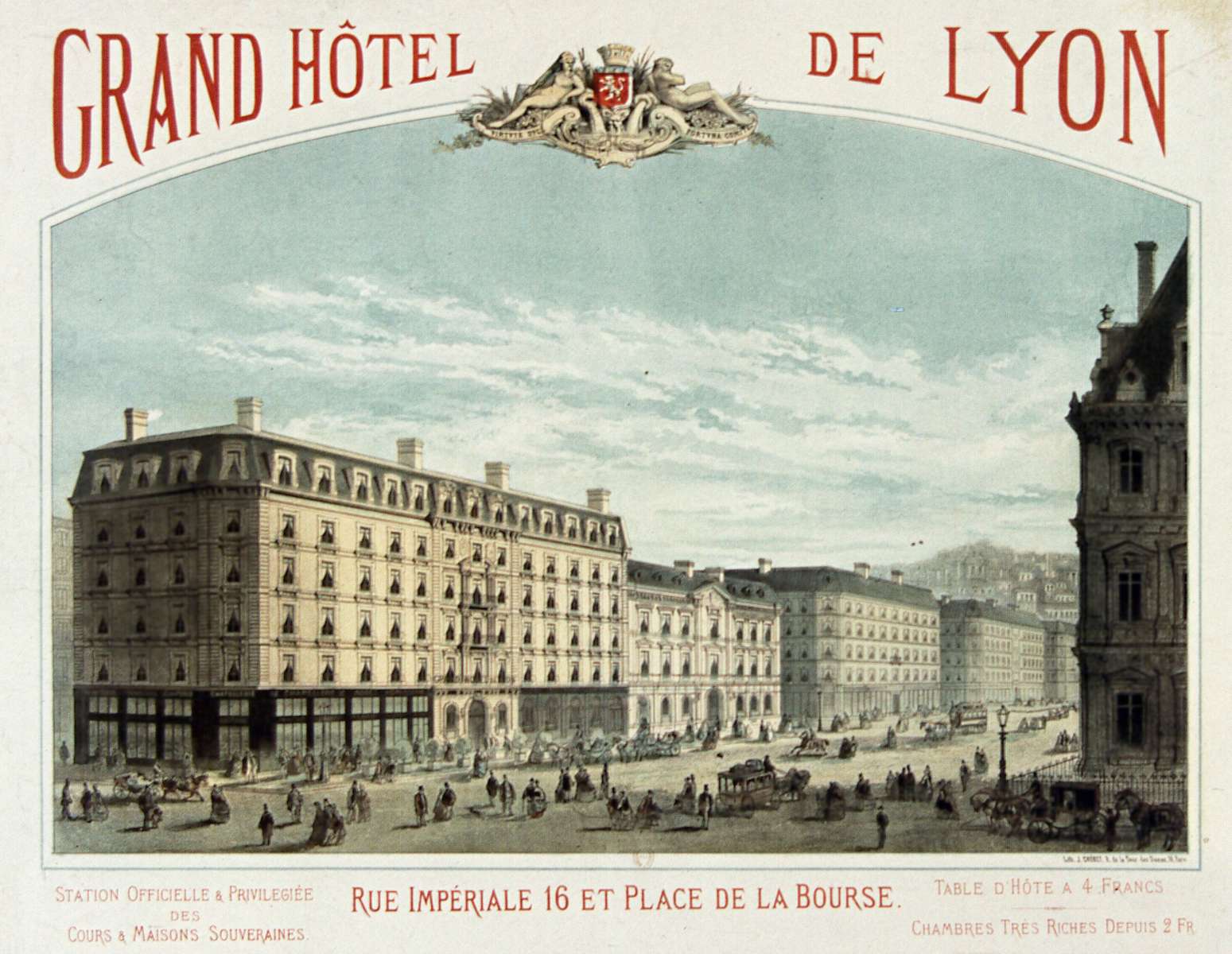 Chéret J -1866- Grand Hotel de Lyon puzzle online