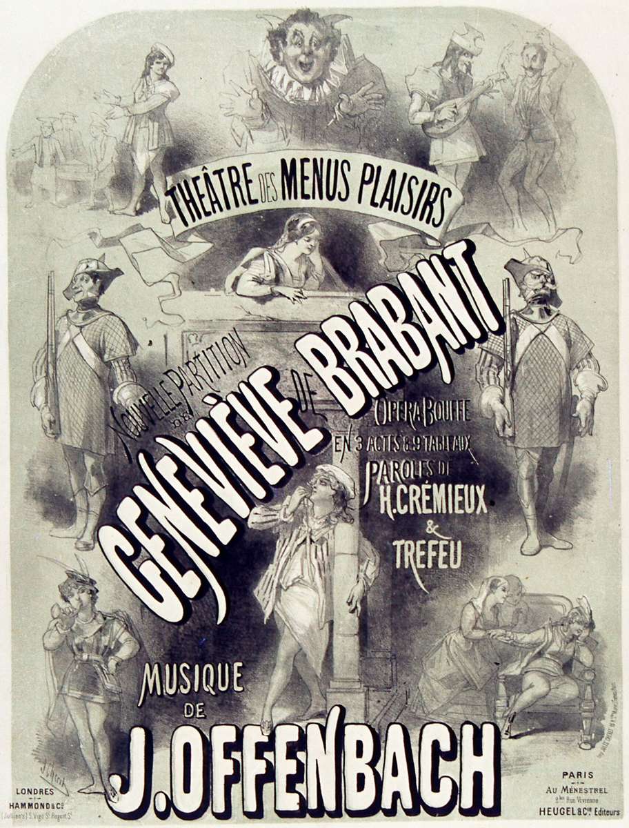 Chéret J -1868- Theatre des Menus Plaisirs puzzle online