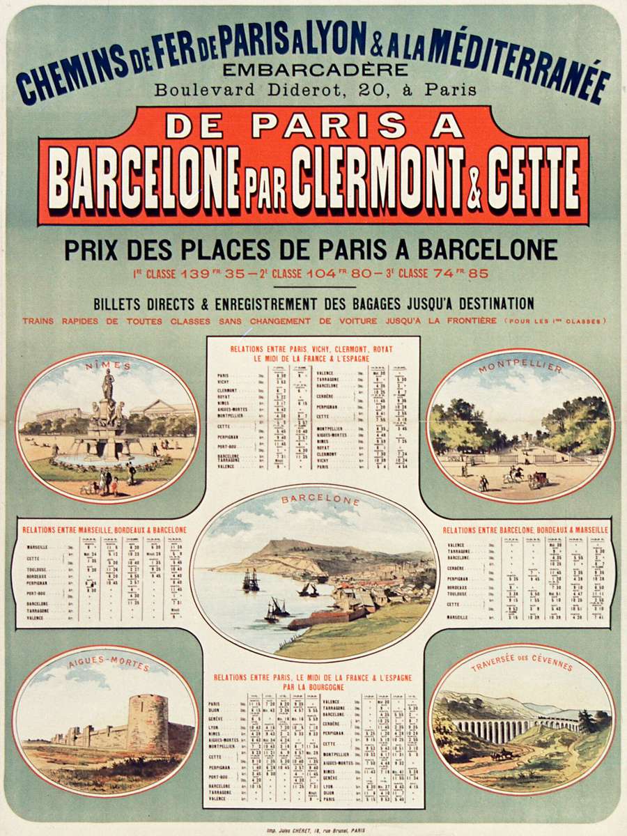 Chéret J -1881- Premio di Parigi a Barcellona puzzle online