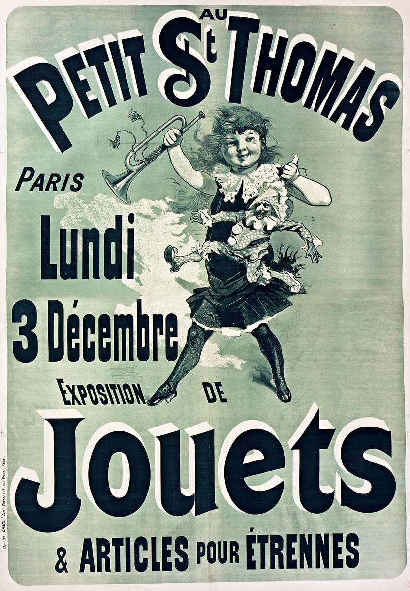 Chéret J -1883- Petit St. Thomas - Jouets puzzle online