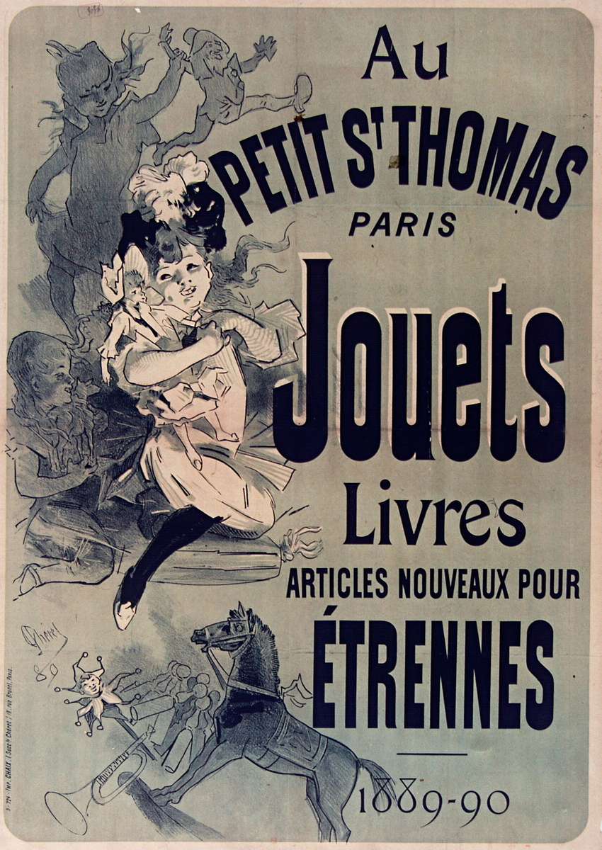 Chéret J -1889- Petit St. Thomas - Jouet, Livres puzzle online