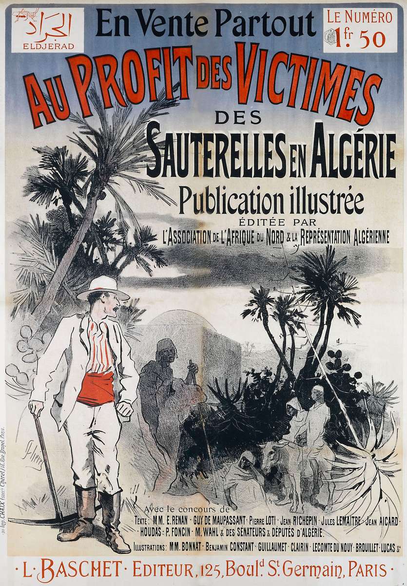 Chéret J -1888- Au Profit des Victimes puzzle en ligne