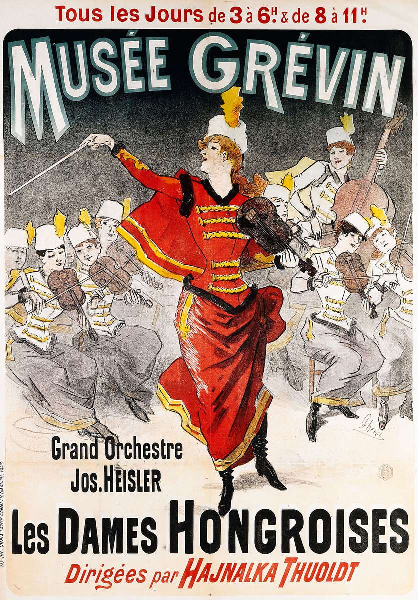 ChéretJ -1888- Musée Grévin - Les Dames Hongroises puzzle en ligne