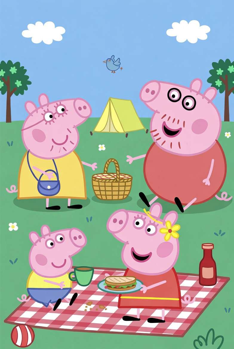 Peppa Pig online puzzle