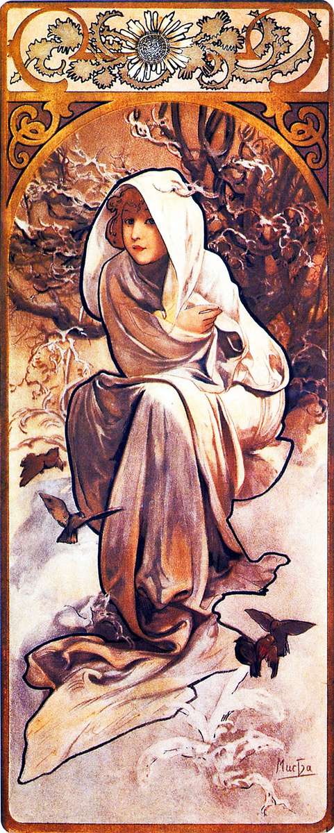 Mucha A -1897- Winter online puzzle