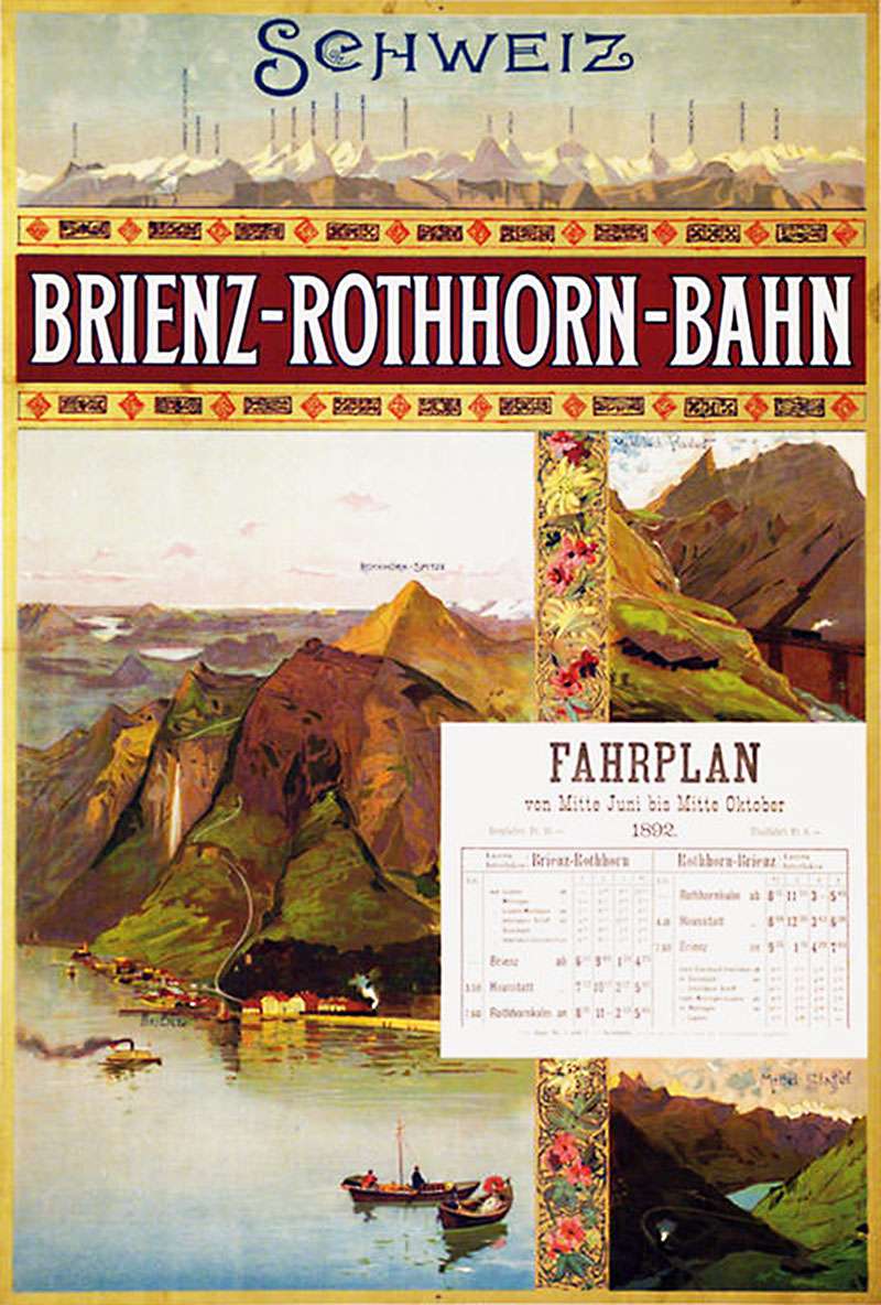 Chiattone G -1892- Brienz-Rothhorn Railway jigsaw puzzle online