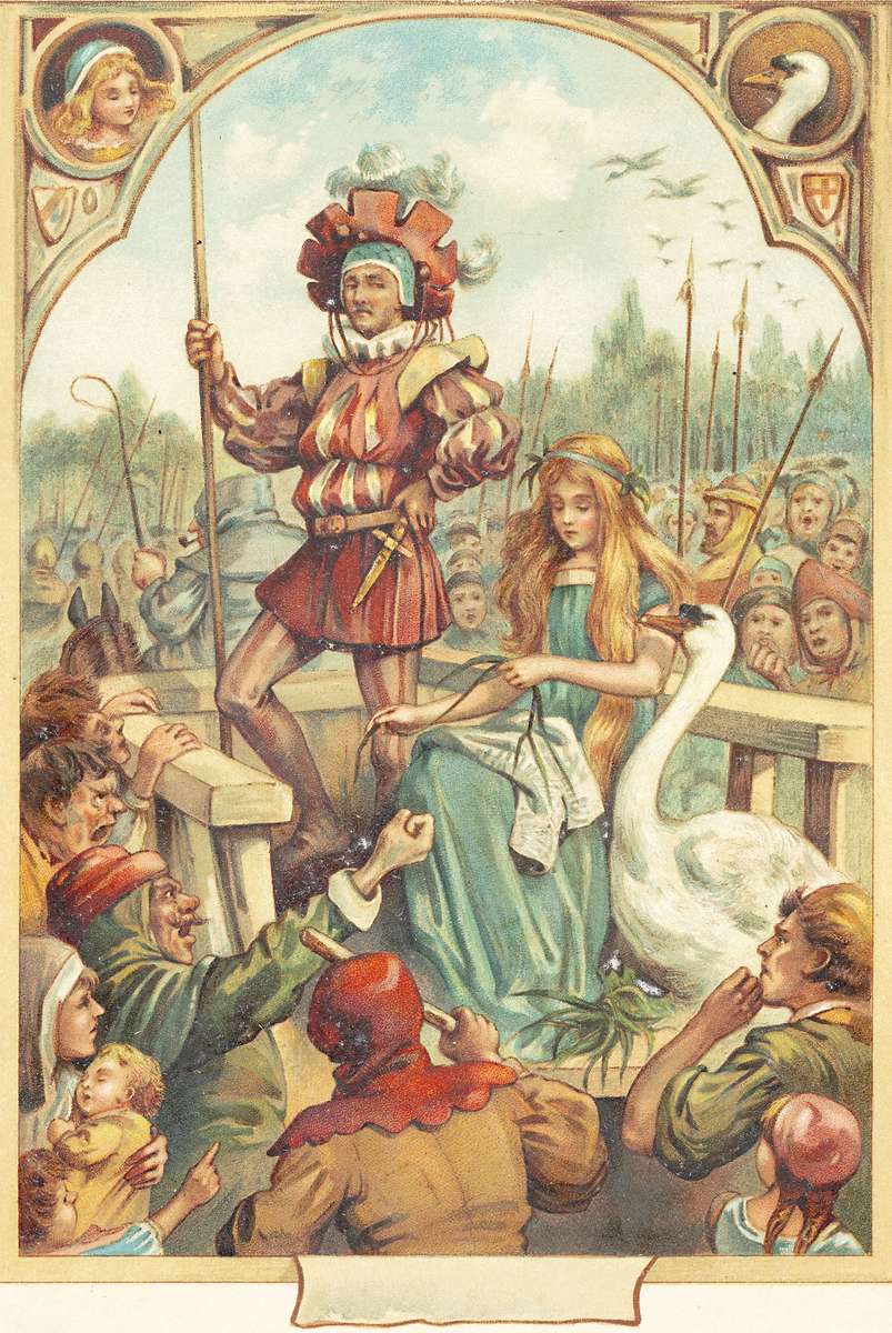 Stuart Hardy E -1899- Elsa e il cigno puzzle online