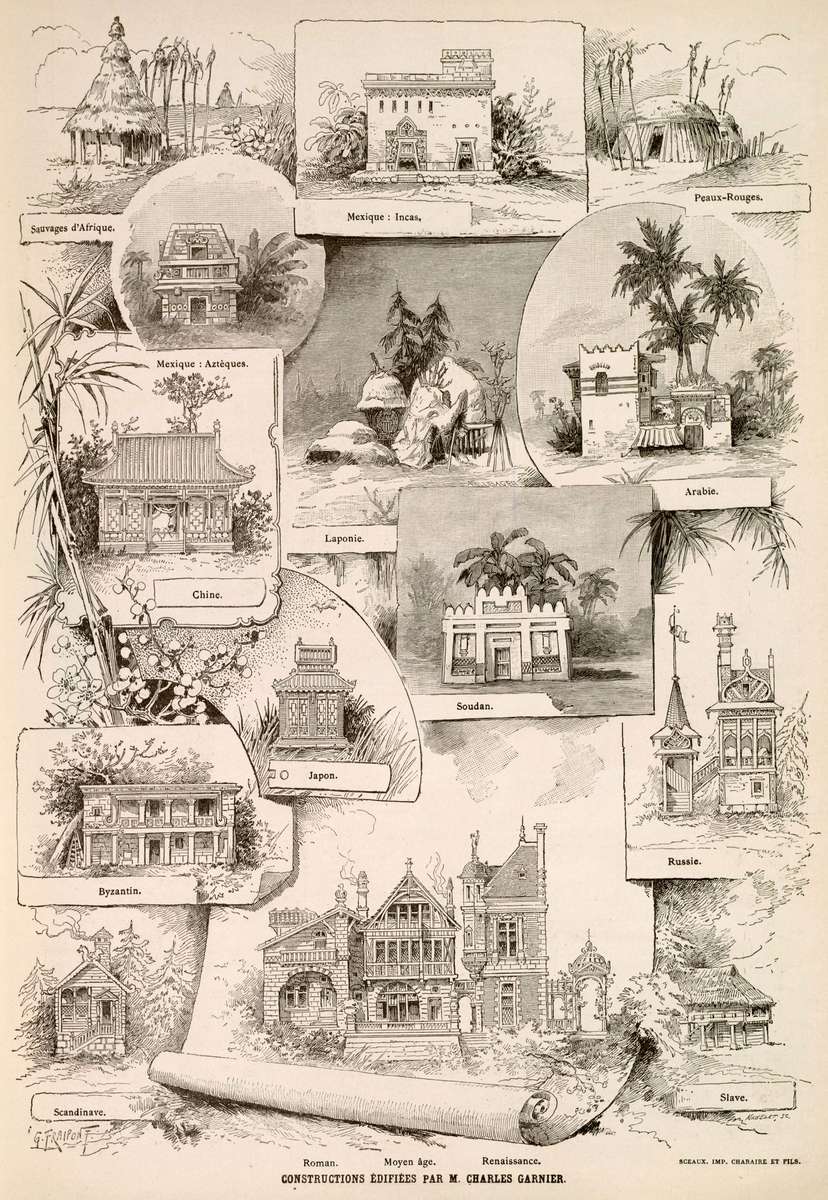 Fraipont G -1890- Människoboning pussel på nätet