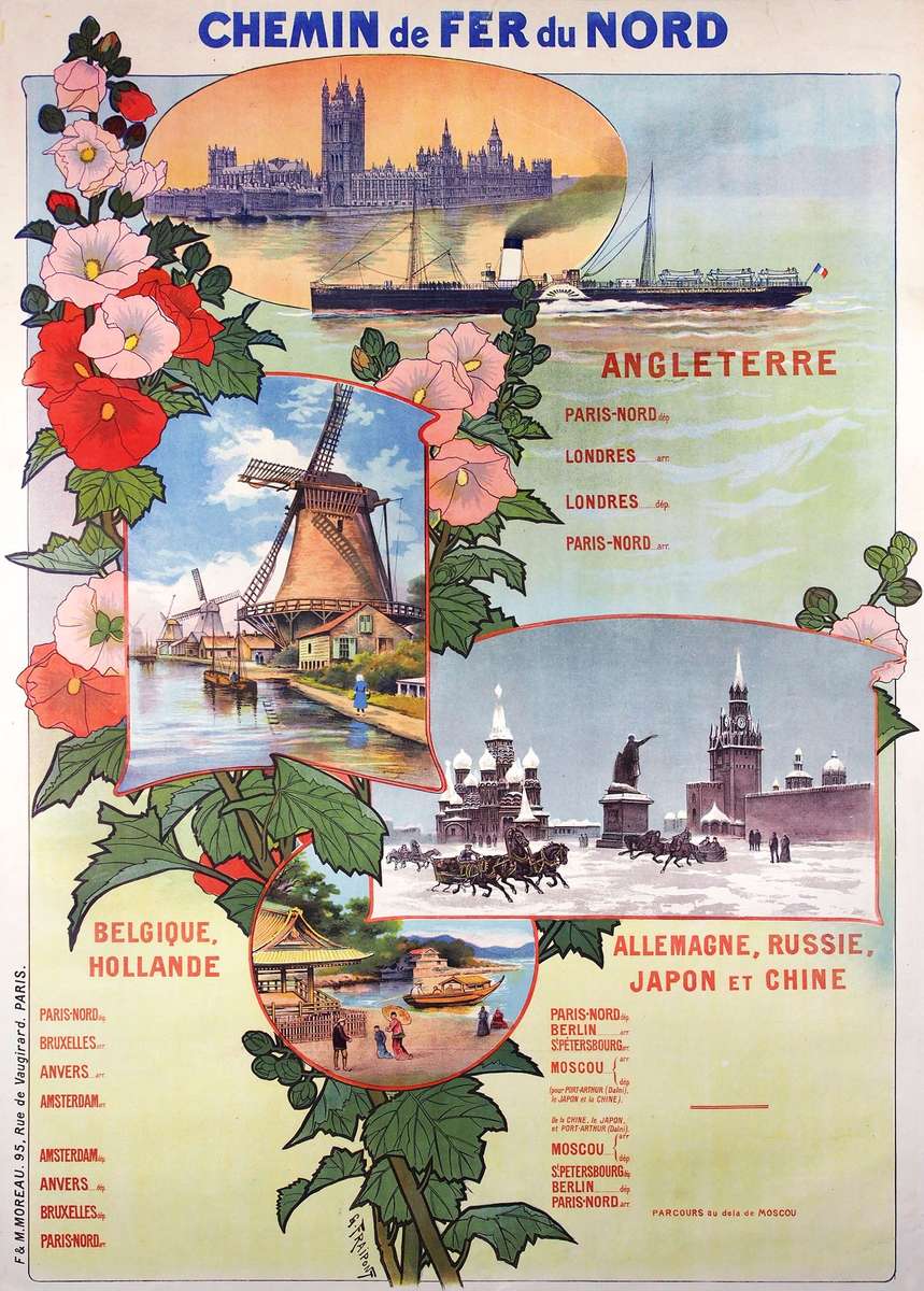 Fraipont G -1899- Angleterre pussel på nätet