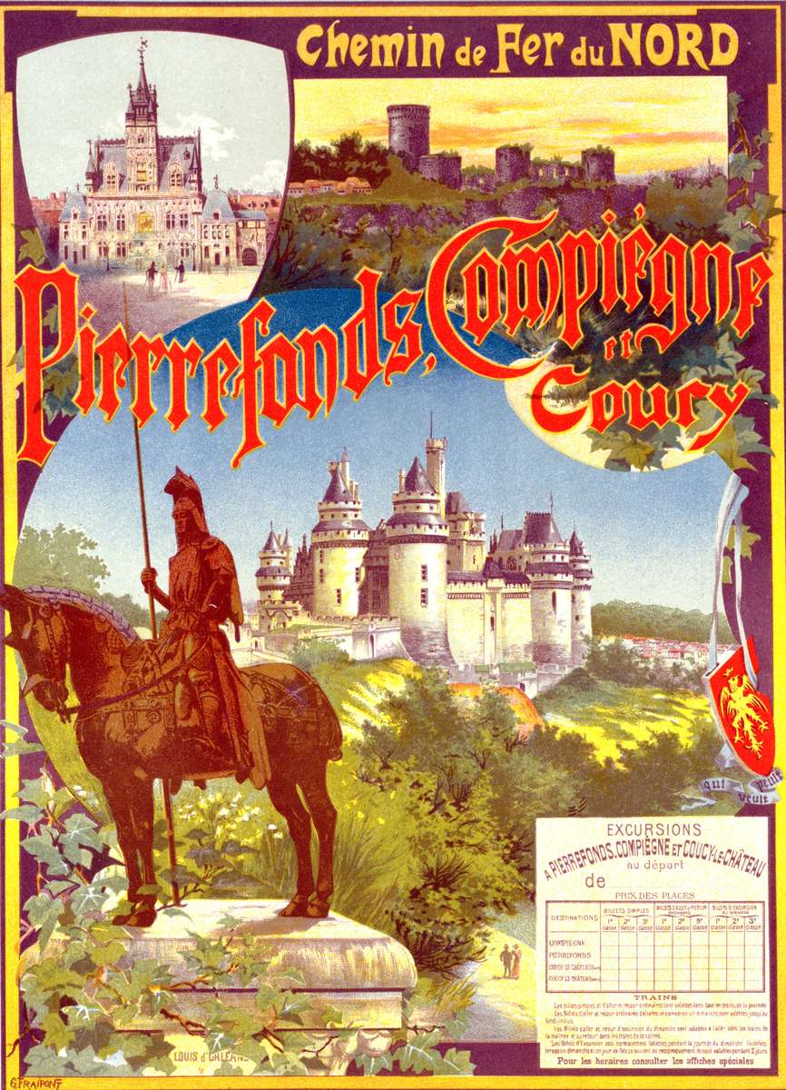 Fraipont G -1900- Perrefonds, Compiègne Coury quebra-cabeças online