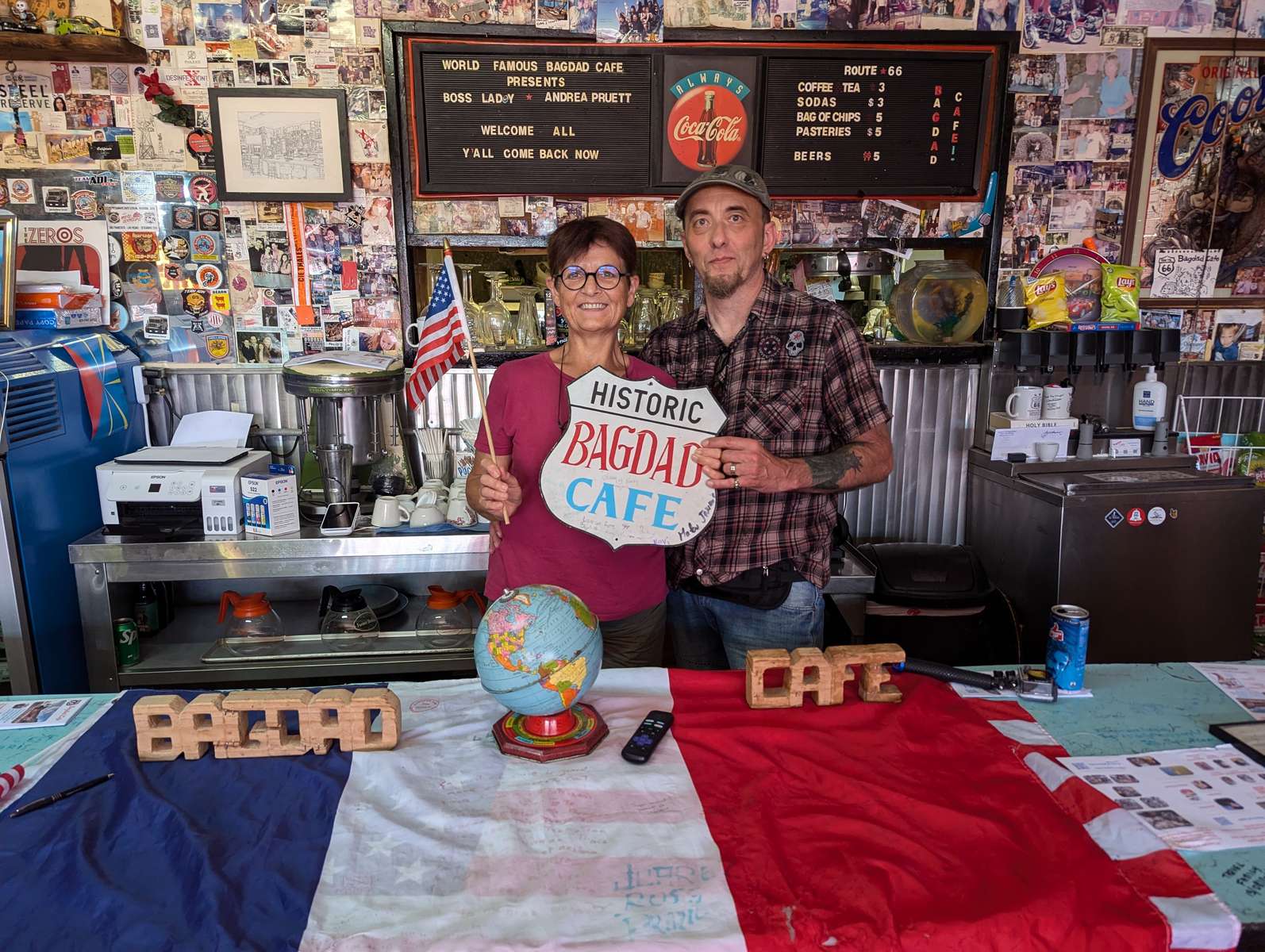 Bagdad café Pussel online