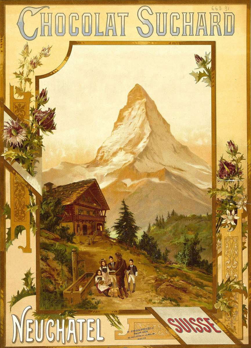 Tauzien L -1895- Chocolat Suchard Pussel online