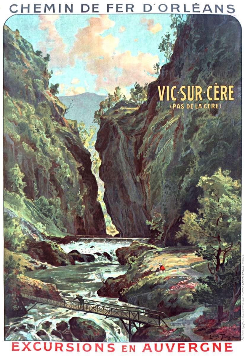 Tauzien L -1910- Vic sur Cère pussel på nätet