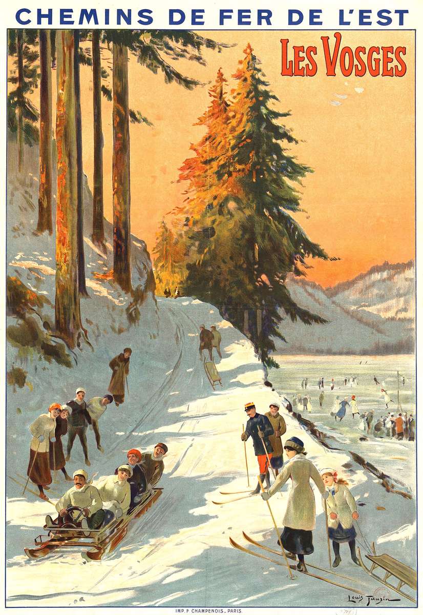 Tauzien L -1912- Les Vosges pussel på nätet