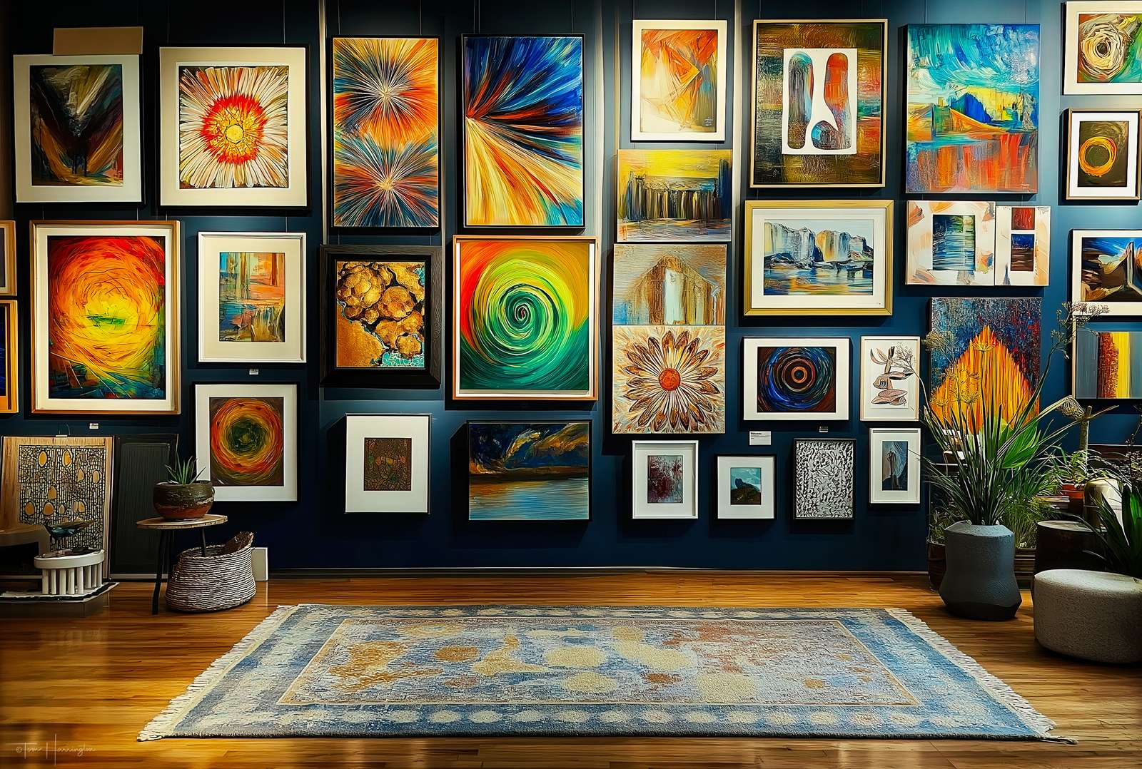 Una parete della galleria puzzle online