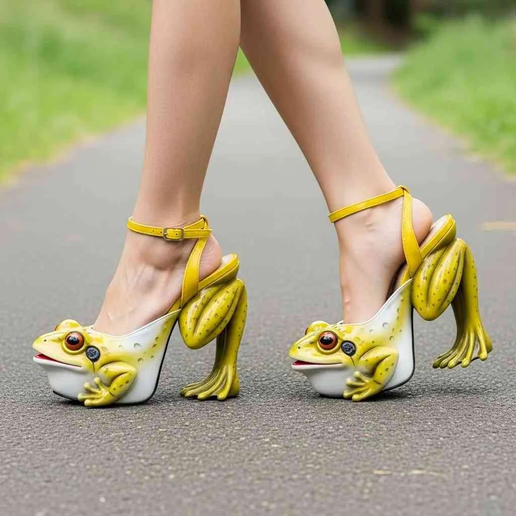 Frog shaped heels online puzzle