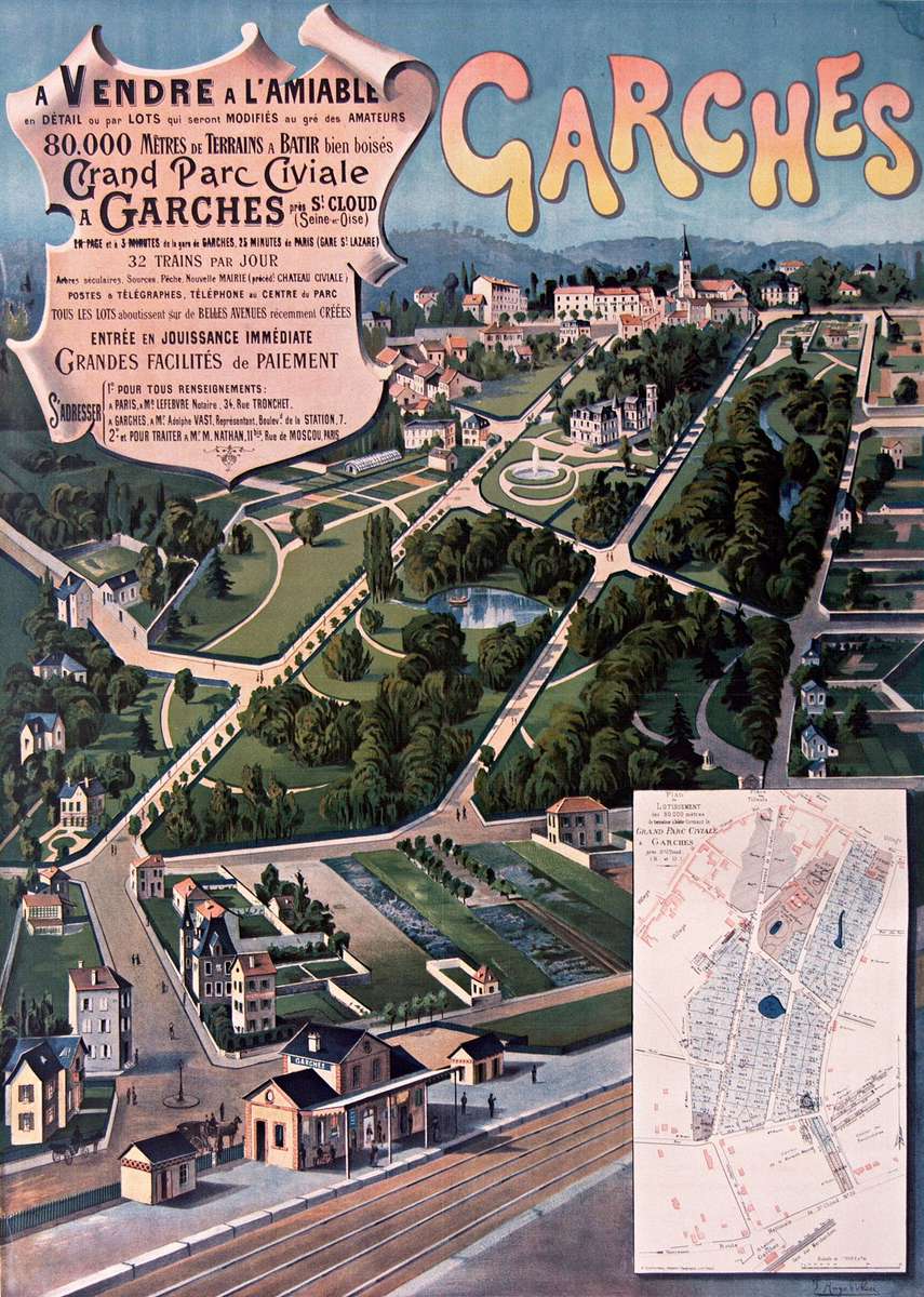 d'Alesi -1893- A vendre - Garches online puzzle