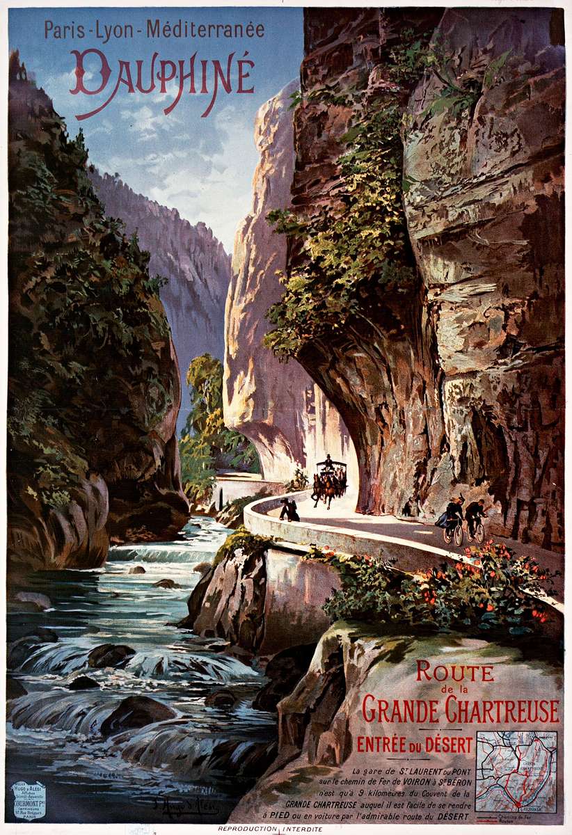 d'Alesi -1896- Dauphiné online puzzle