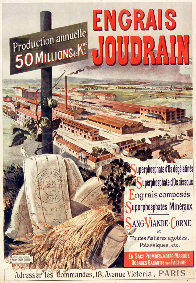 d'Alesi -1898- Düngemittel Joudrain Puzzlespiel online