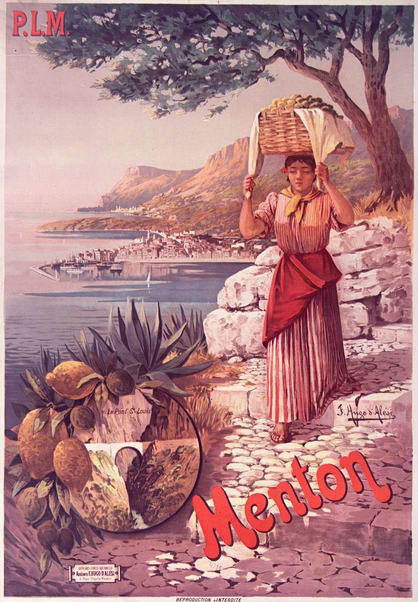 d'Alesi -1898- Menton Online-Puzzle