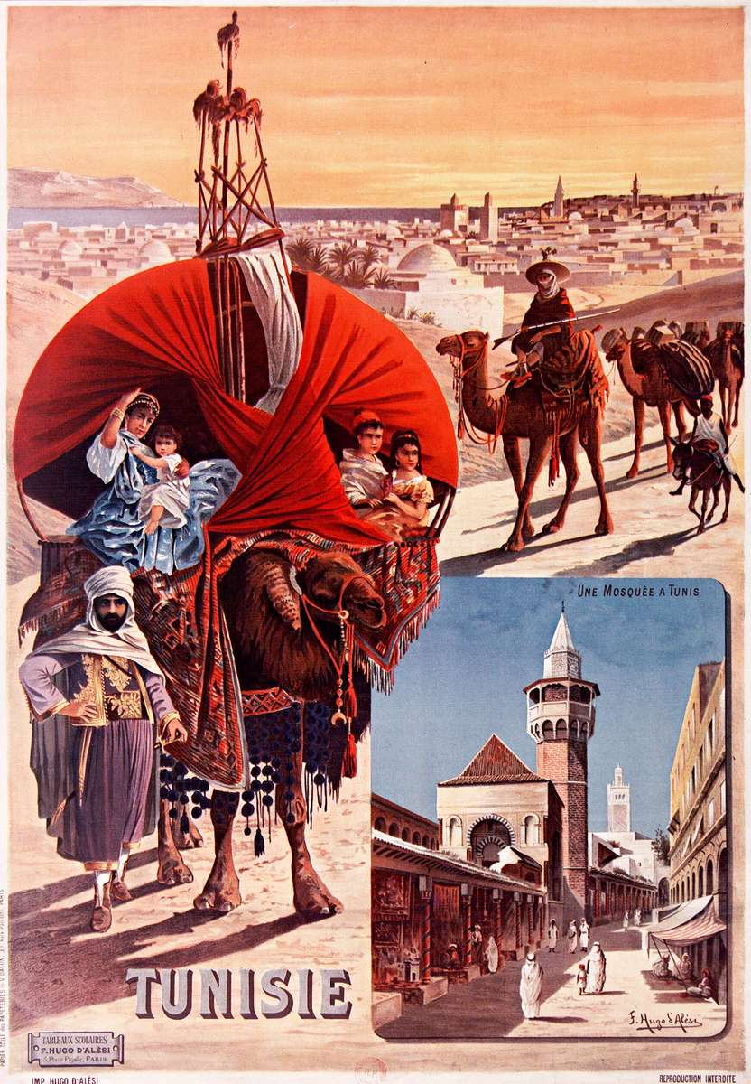 d'Alesi -1900- Tunisie Online-Puzzle