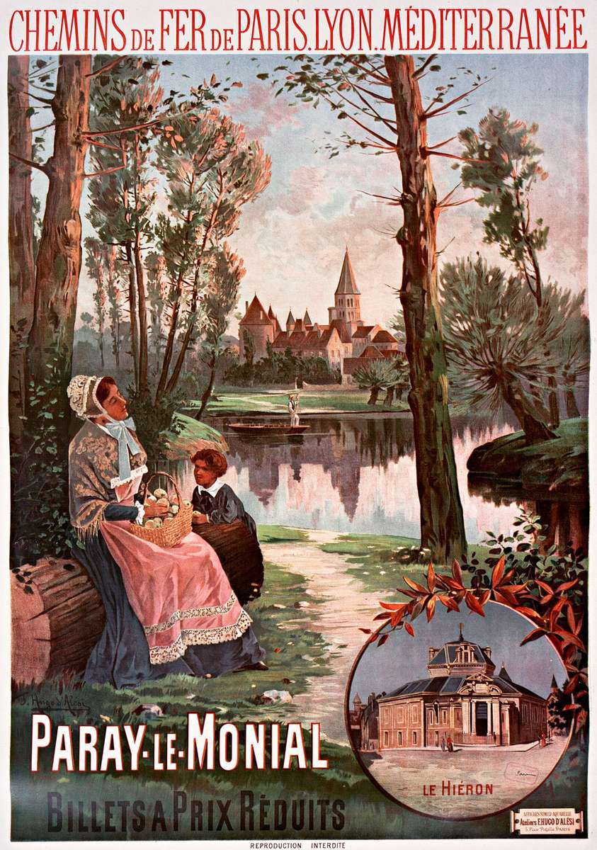 d'Alesi -1904- Paray le Monial Online-Puzzle