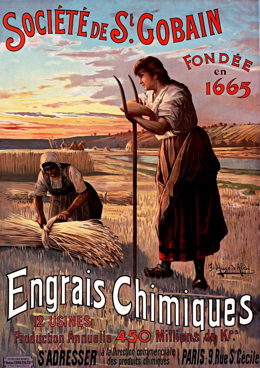 d'Alesi -1899- Fertilizzante Société de St. Gobain puzzle online