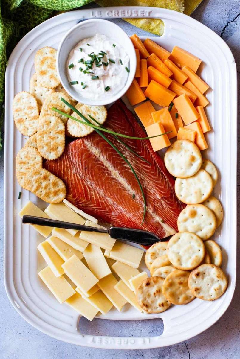 Smoked Salmon Appetizer jigsaw puzzle online