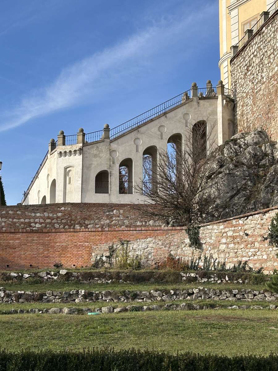 ogród zamkowy puzzle online