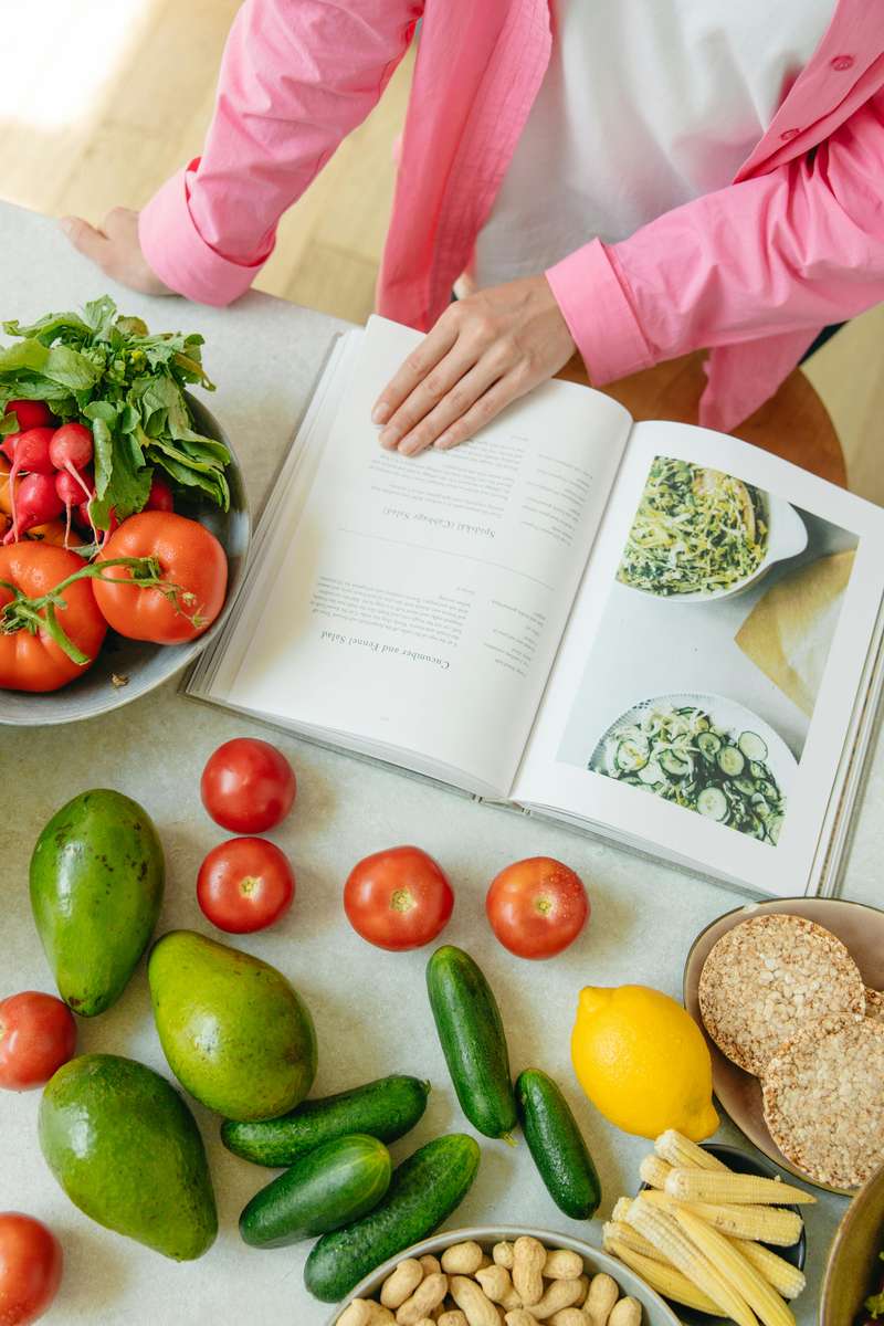Cooking book jigsaw puzzle online