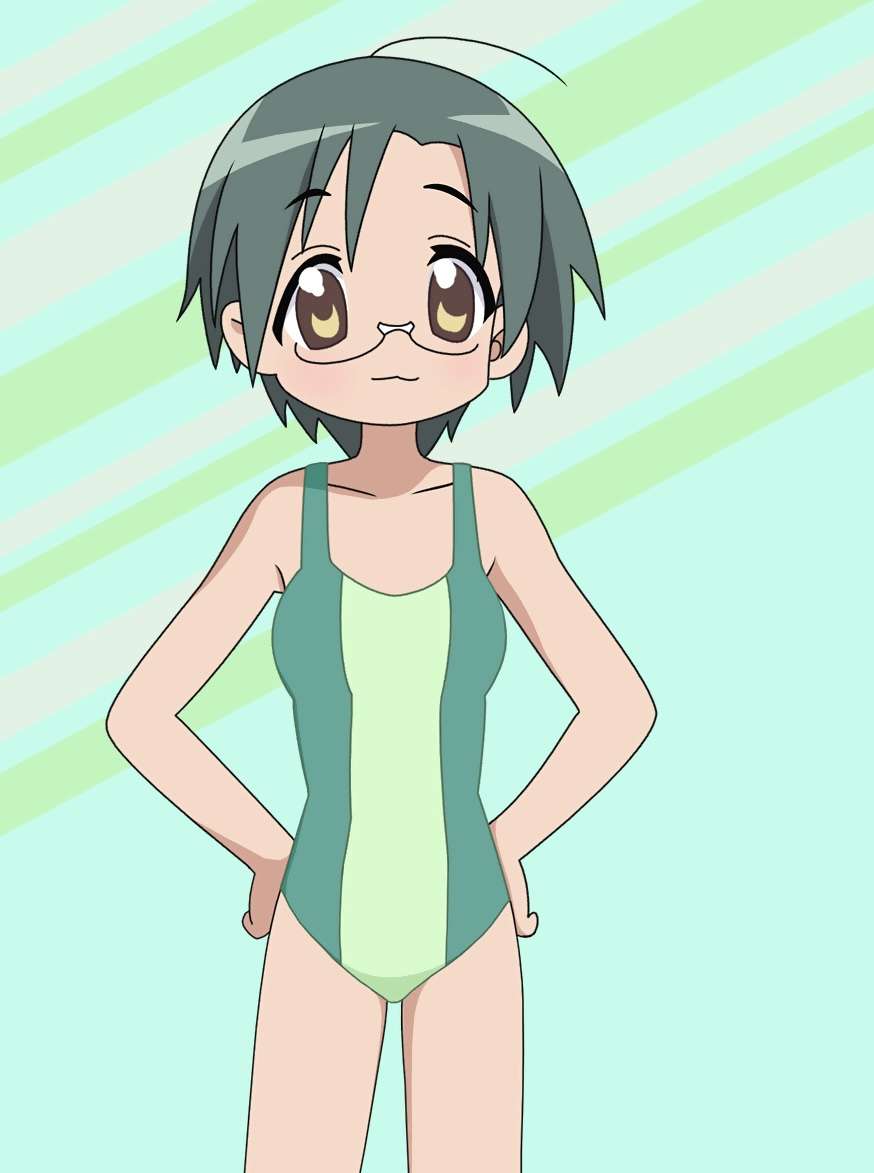 Green hair girl in swimsuit jigsaw puzzle online
