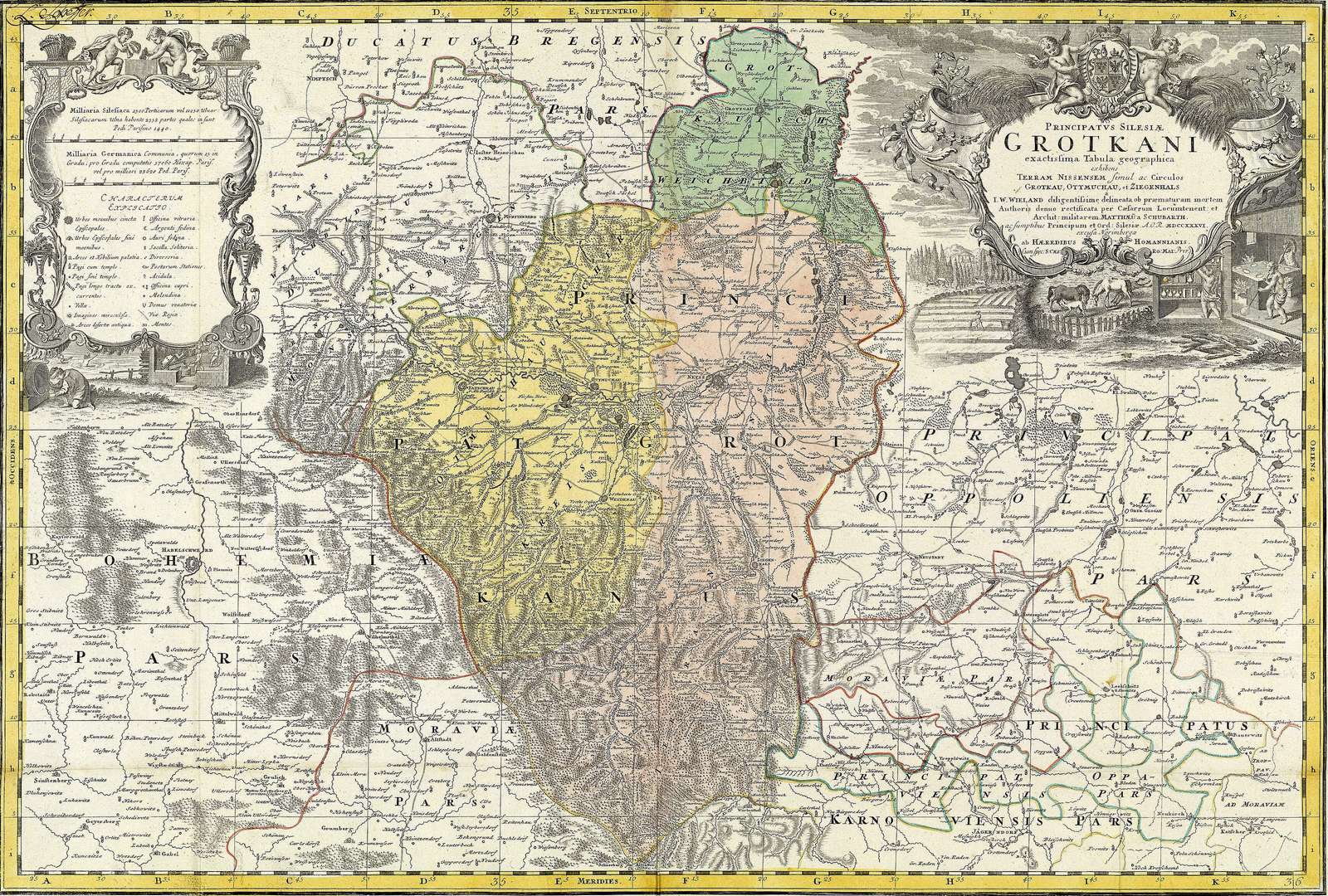 Lotter TC -1736- Principatus Silesiae Grotkani online puzzle