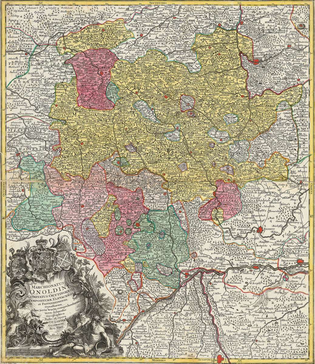 Lotter TC -1741- Onoldini et Oettingensis online puzzle