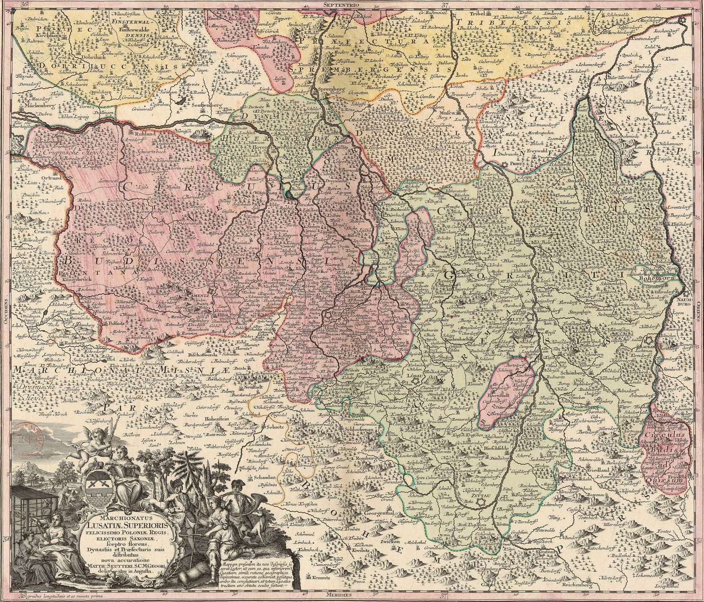 Lotter TC -1744- Marchionatur Lusatin Superioris jigsaw puzzle online