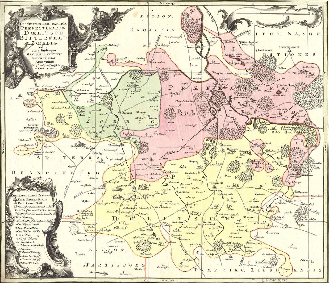 Lotter TC -1757- Praefecturarum Bitterfeld online puzzle
