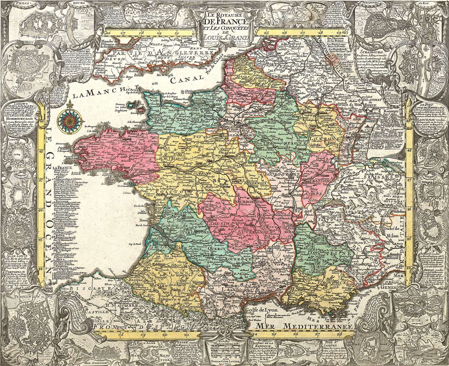 Lotter TC -1760- Le Royaume de France jigsaw puzzle online