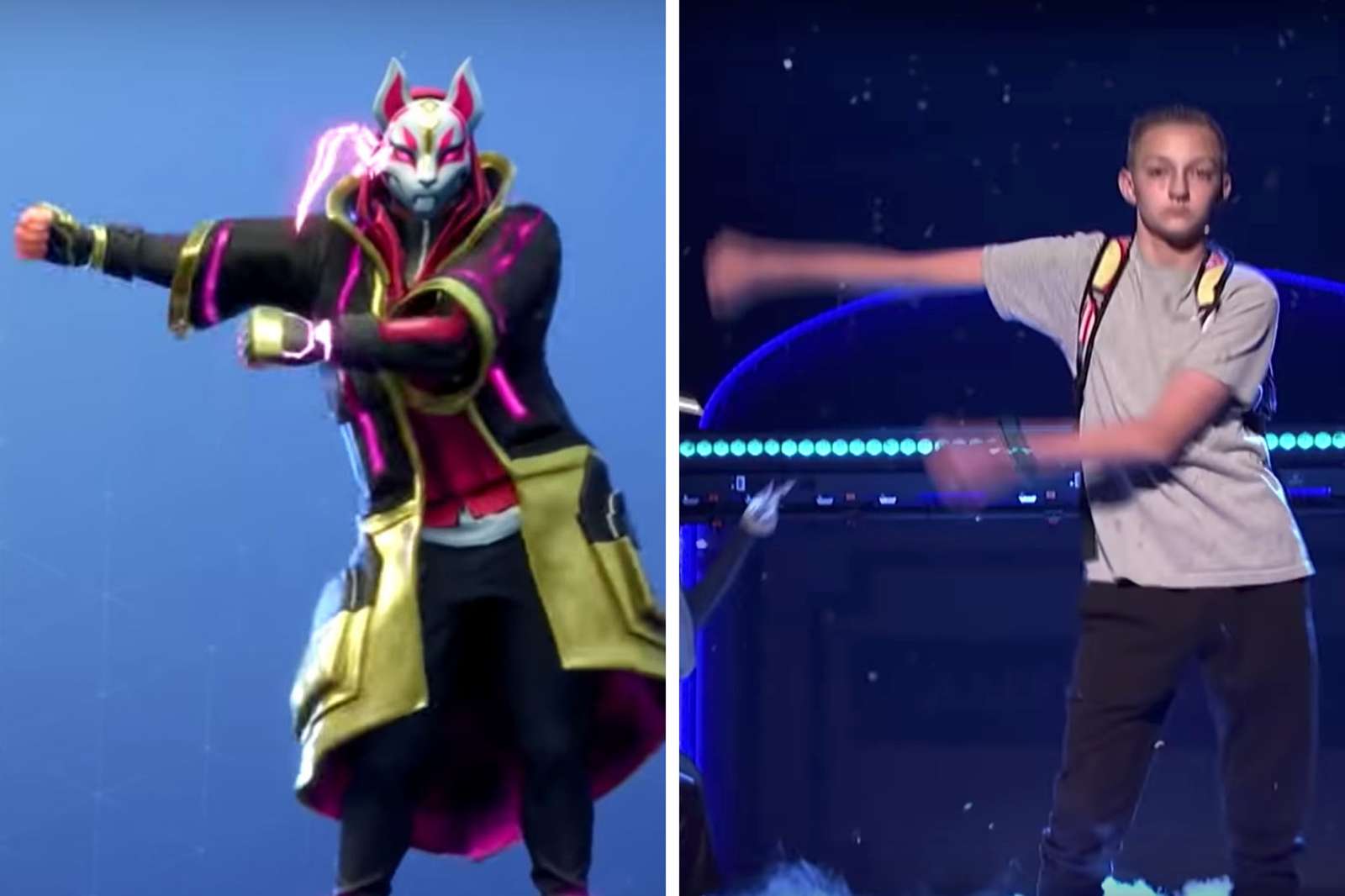 Drift Dancing Fortnite jigsaw puzzle online