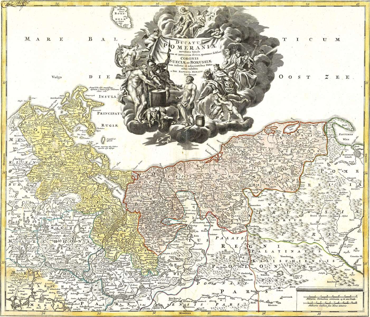 Lotter TC -ca. 1730- Ducatus Pomeraniae Online-Puzzle