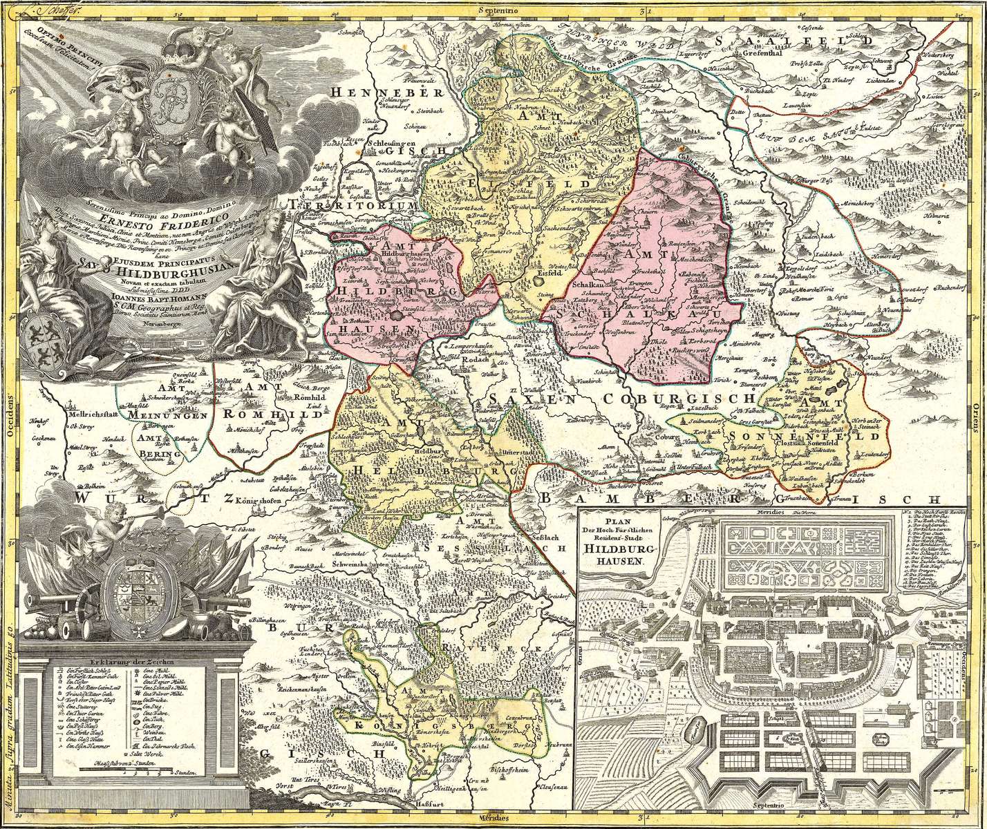 Lotter TC -approx. 1738- Hildburghusian online puzzle