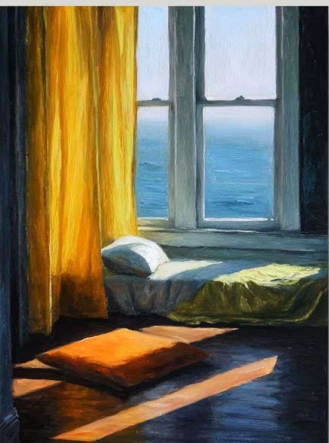 Meerblick von Edward Hopper Puzzlespiel online