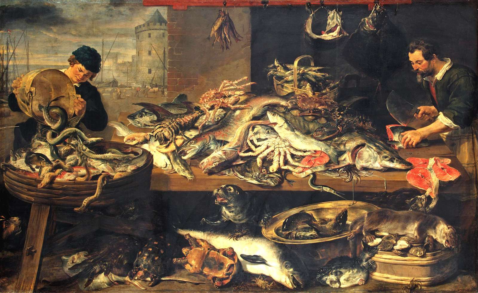 Snyder's F -approx. 1620- The Fishmongers jigsaw puzzle online