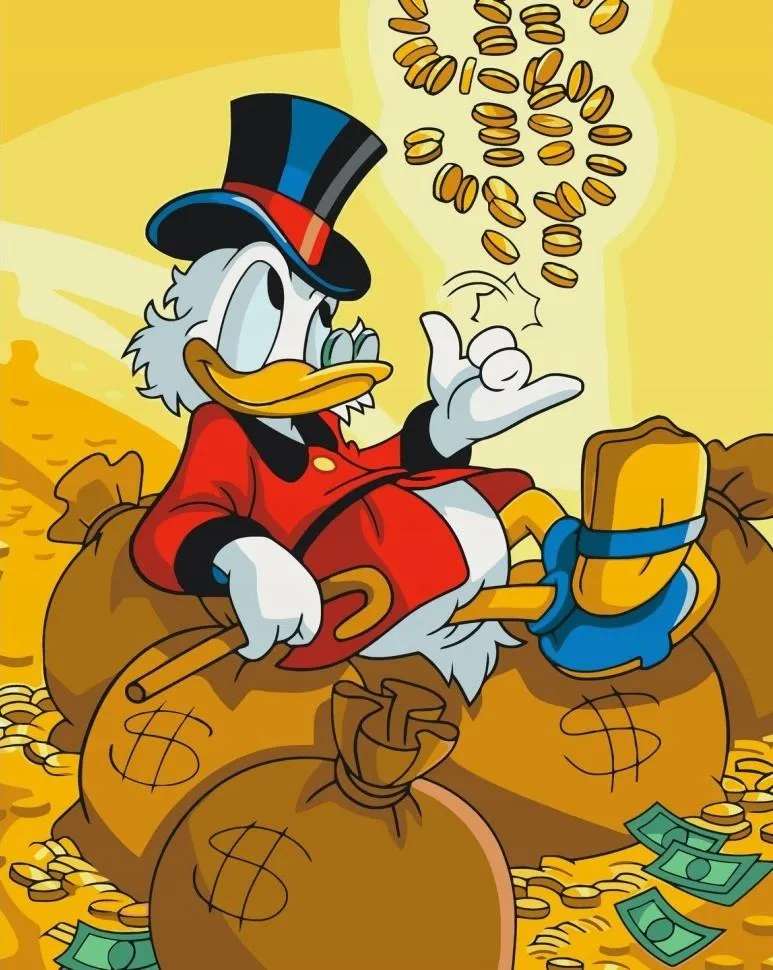 Scrooge McDuck online puzzle