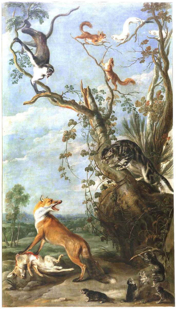 Snyder F -kb. 1635 - A macska és a róka kirakós online