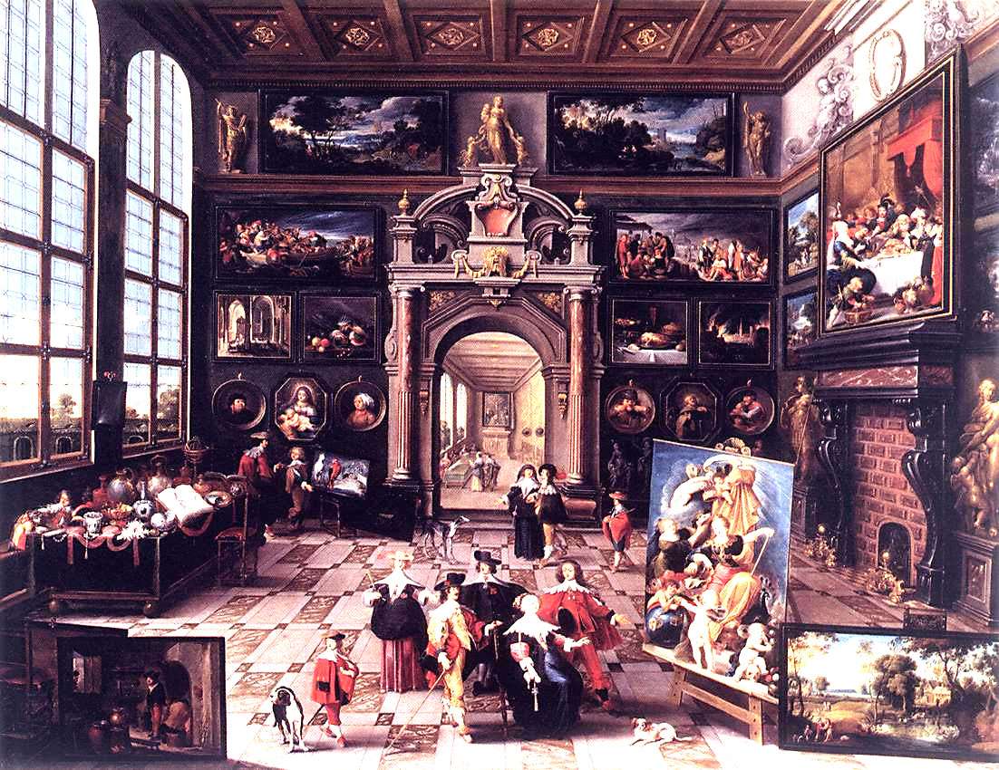 de Baellieur C -around 1650- Large entrance hall jigsaw puzzle online