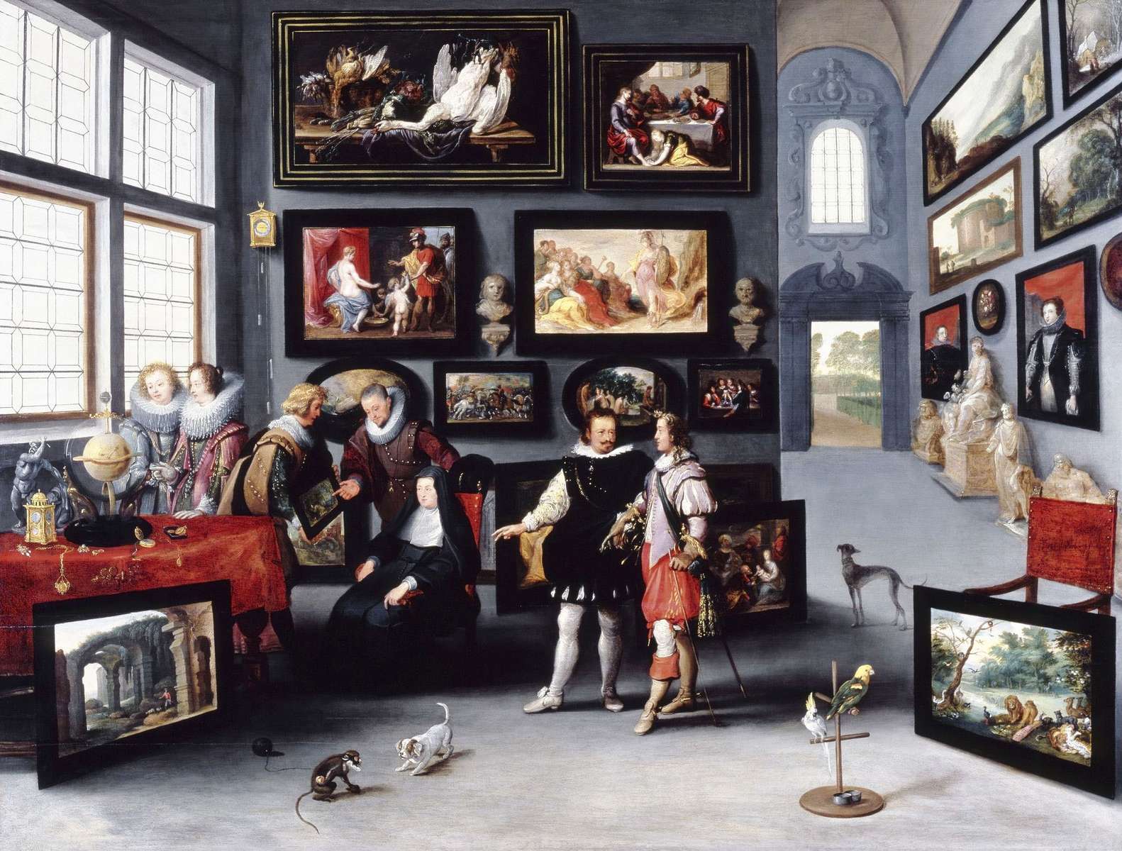 van Haecht W -1621- Salon van de aartshertogin legpuzzel online