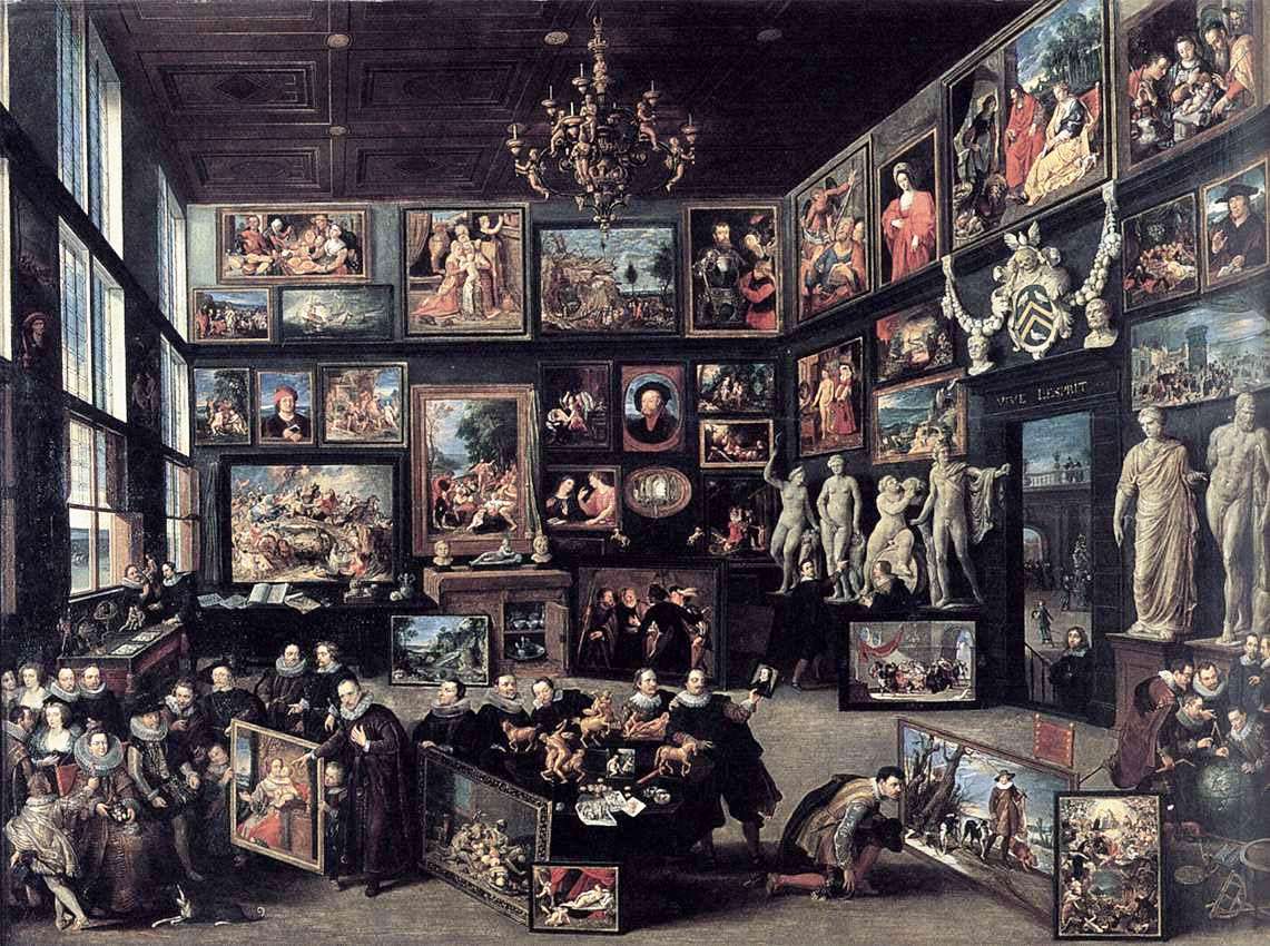 van Haecht W -1628- Atelier van der Geest online puzzel