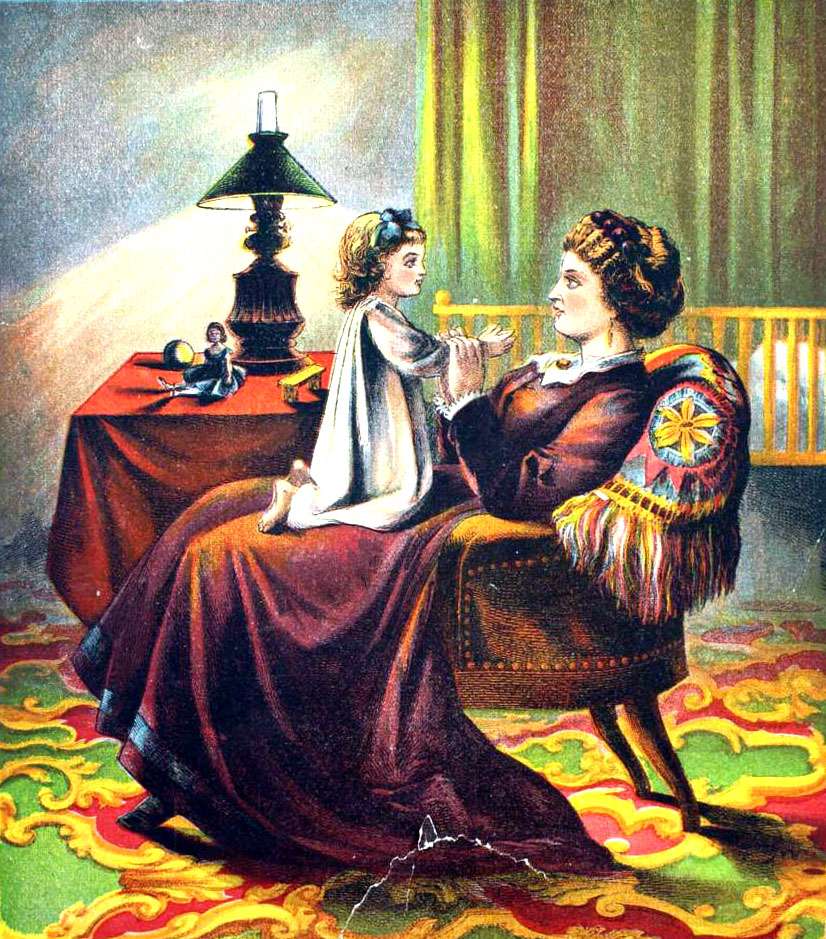 Anonymus -1888- Tante Louisa Puzzel-2 online puzzel