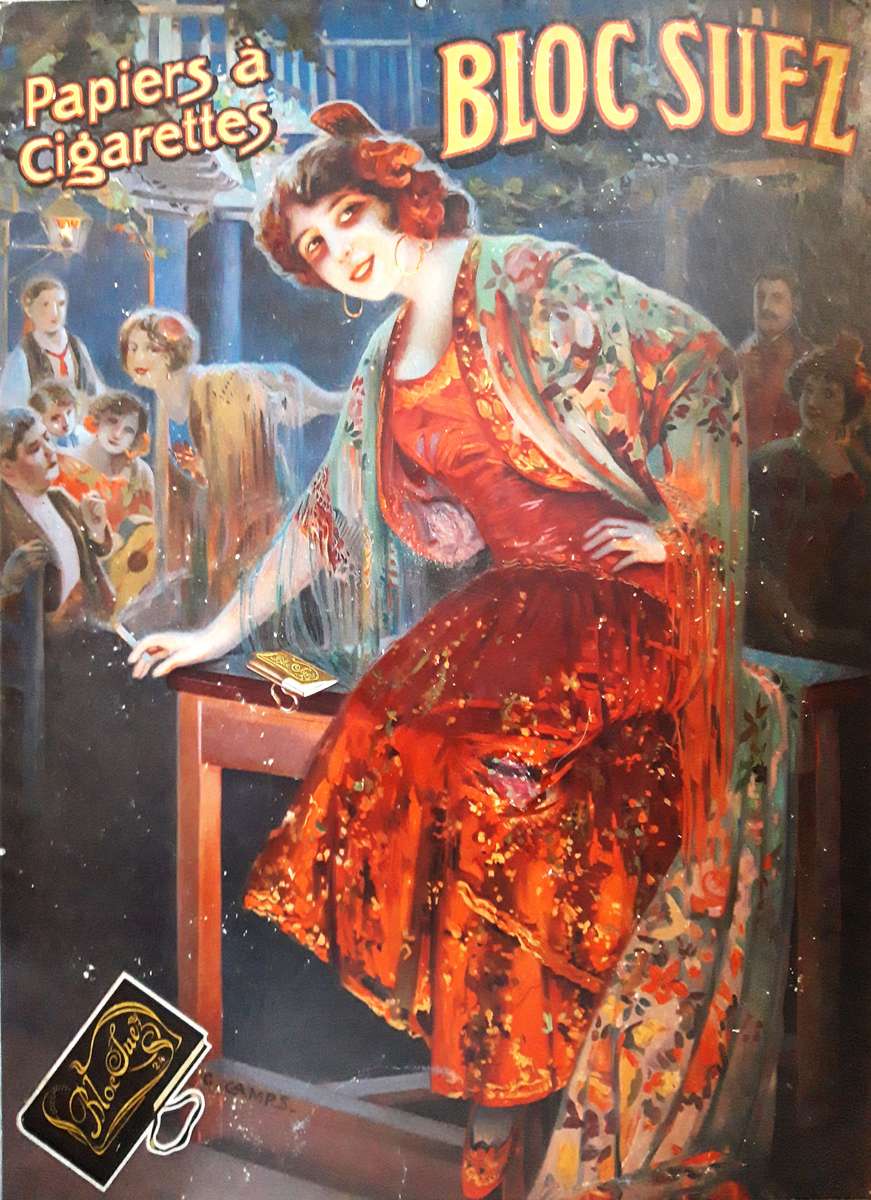Gaspar Camps i Junyent -1900 - Dokumenty Bloku Sueskiego puzzle online