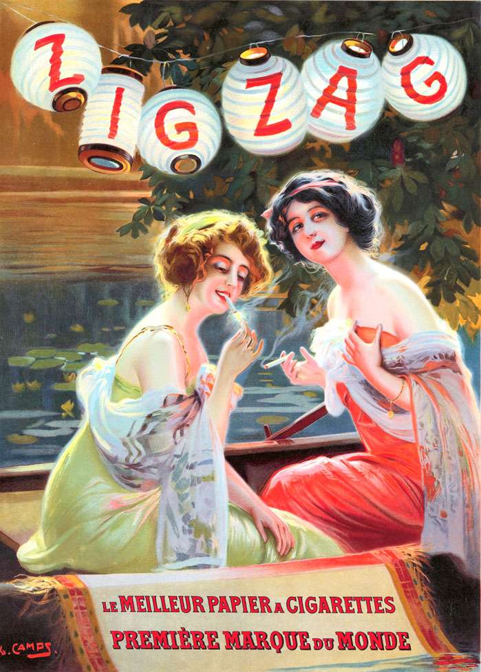 Gaspar Camps i Junyent -1910- ZigZag papers jigsaw puzzle online